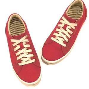 TAOS Sneakers STAR Canvas Low Top Lace-up Comfort Skater Shoes Size:8.